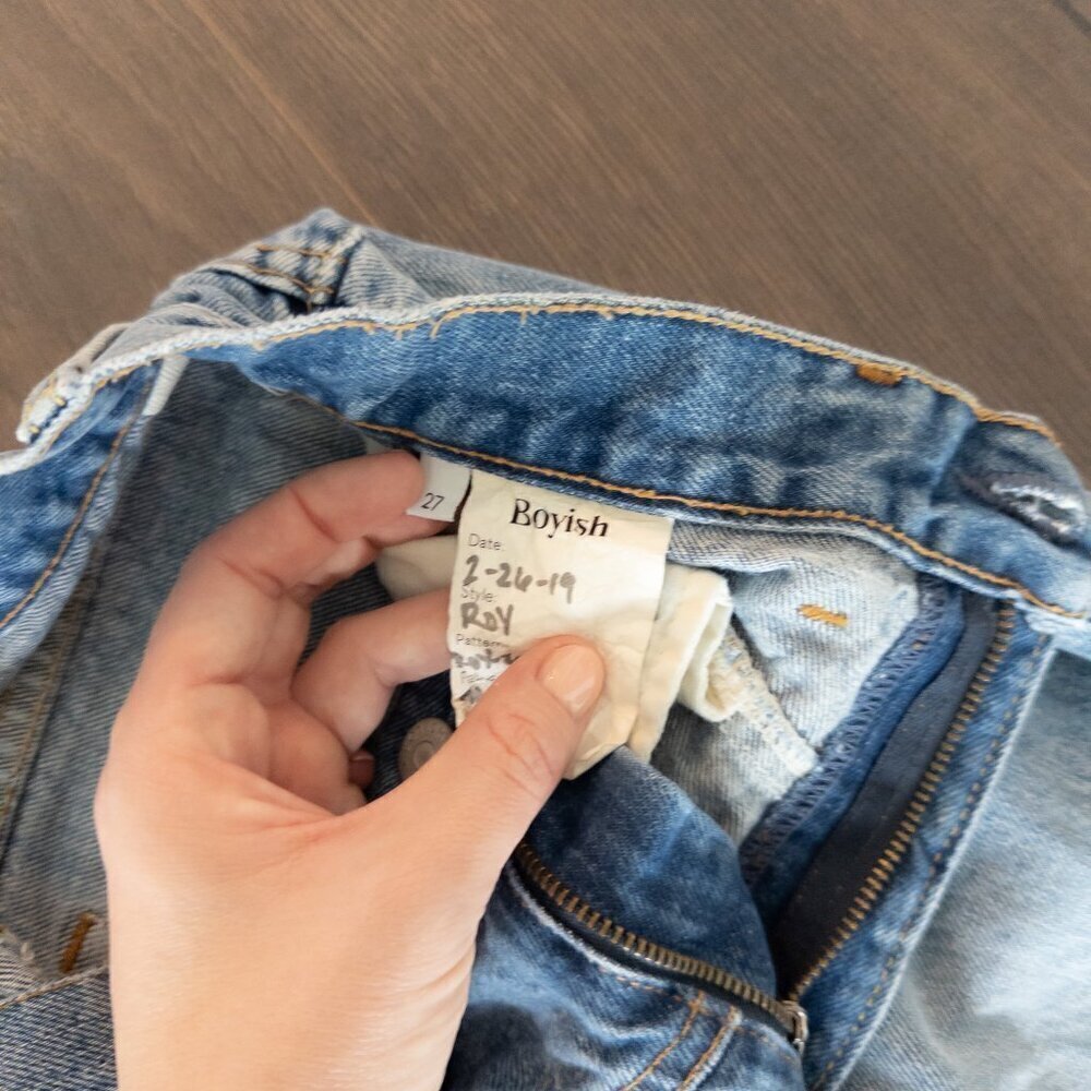 Boyish the Roy-Starman High-Rise Front Yoke Jean - Picture 7 of 9